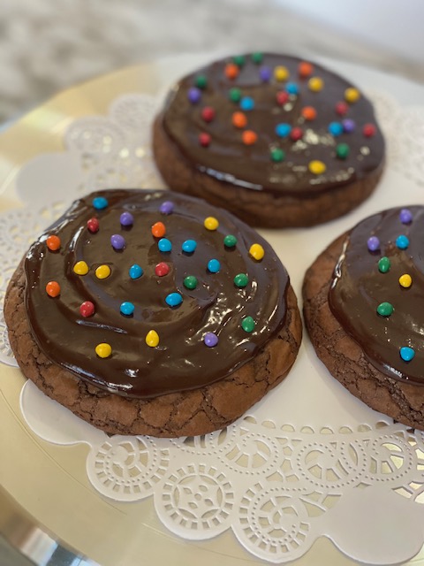 Cosmic Brownie Cookies